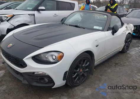 2020 Fiat 124 Spider Abarth from USA, damaged, VIN JC1NFAEK8L0145499